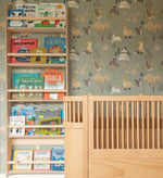 Montessori children's room bookshelf | 5 shelves - natural