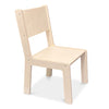 Wooden children’s chair 2-7 years | Toddler seat - natural