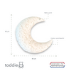 Decorative cushion children's room | Moon - willow catkins