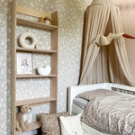 Montessori book wall cabinet children's room | 5 shelves - natural