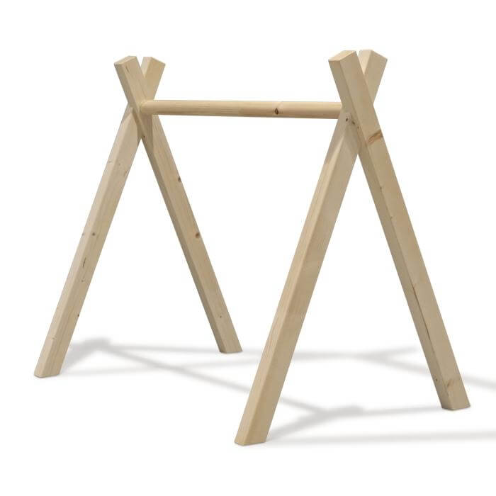 Wooden baby gym, without hangers (sold separately) - toddie.com