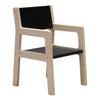 Wooden children’s chair, 1-3 years | Black - toddie.com