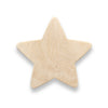 Wooden wall hooks children's room | Star and cloud - natural