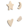 Wooden wall hooks children's room | Nature - natural