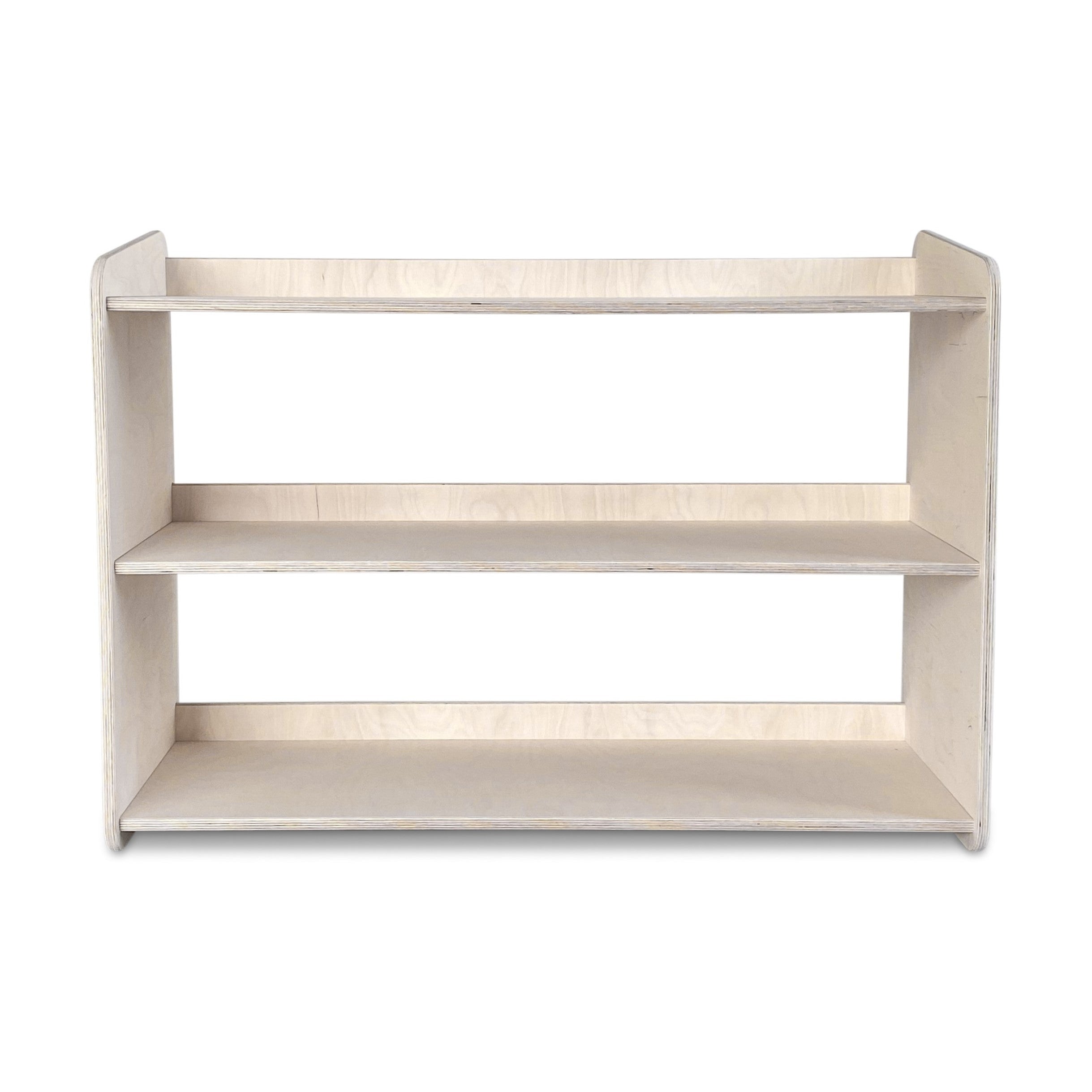 Montessori toy cabinet | Bookshelf 3 shelves - natural