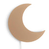 Wooden children’s room wall lamp | Moon - Spiced honey - toddie.com