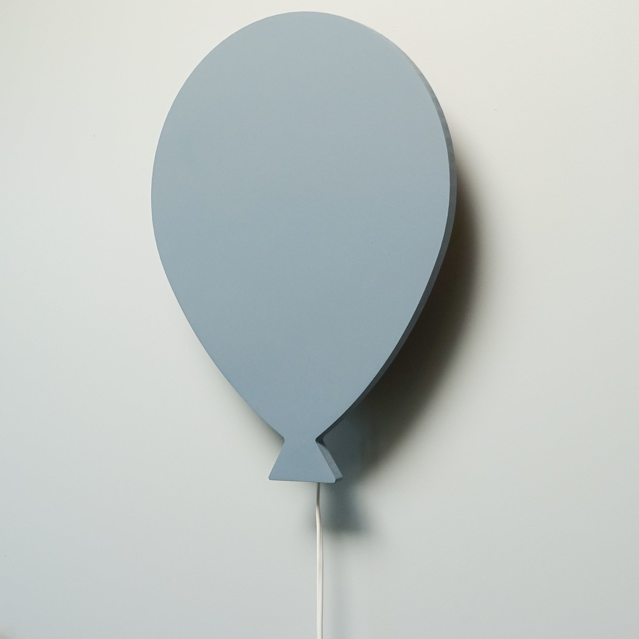 Wooden children’s room wall lamp | Balloon - Denim Drift - toddie.com