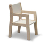 Wooden children’s chair 1-4 years - white