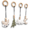 Load image into Gallery viewer, Hangers baby gym | Toys play gym - forest animals