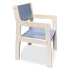 Load image into Gallery viewer, Wooden children’s chair 4-7 years | Toddler seat - denim drift