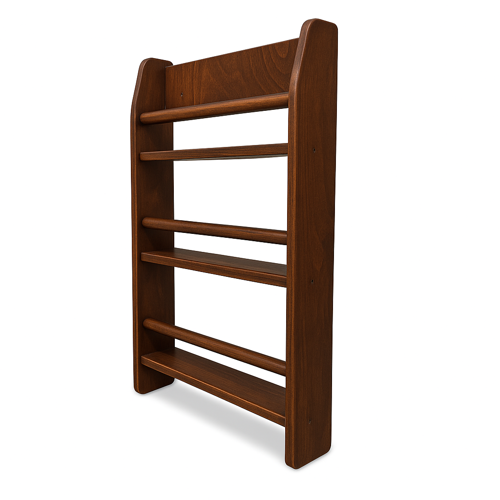 Bibliothèque Montessori pour chambre d'enfant | 3 étagères - naturel