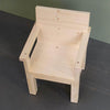 Wooden children’s chair 4-6 years | Kiddo toddlers seat - natural