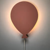 Wooden wall lamp children's room | Balloon - terra pink