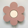 Załaduj obraz do przeglądarki galerii, Wooden wall lamp children&#39;s room | Flower - Terra pink