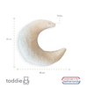 Load image into Gallery viewer, Decorative cushion children&#39;s room | Moon - teddy