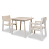 Załaduj obraz do przeglądarki galerii, Wooden children&#39;s furniture set 4-7 years | Table + 2 chairs - natural