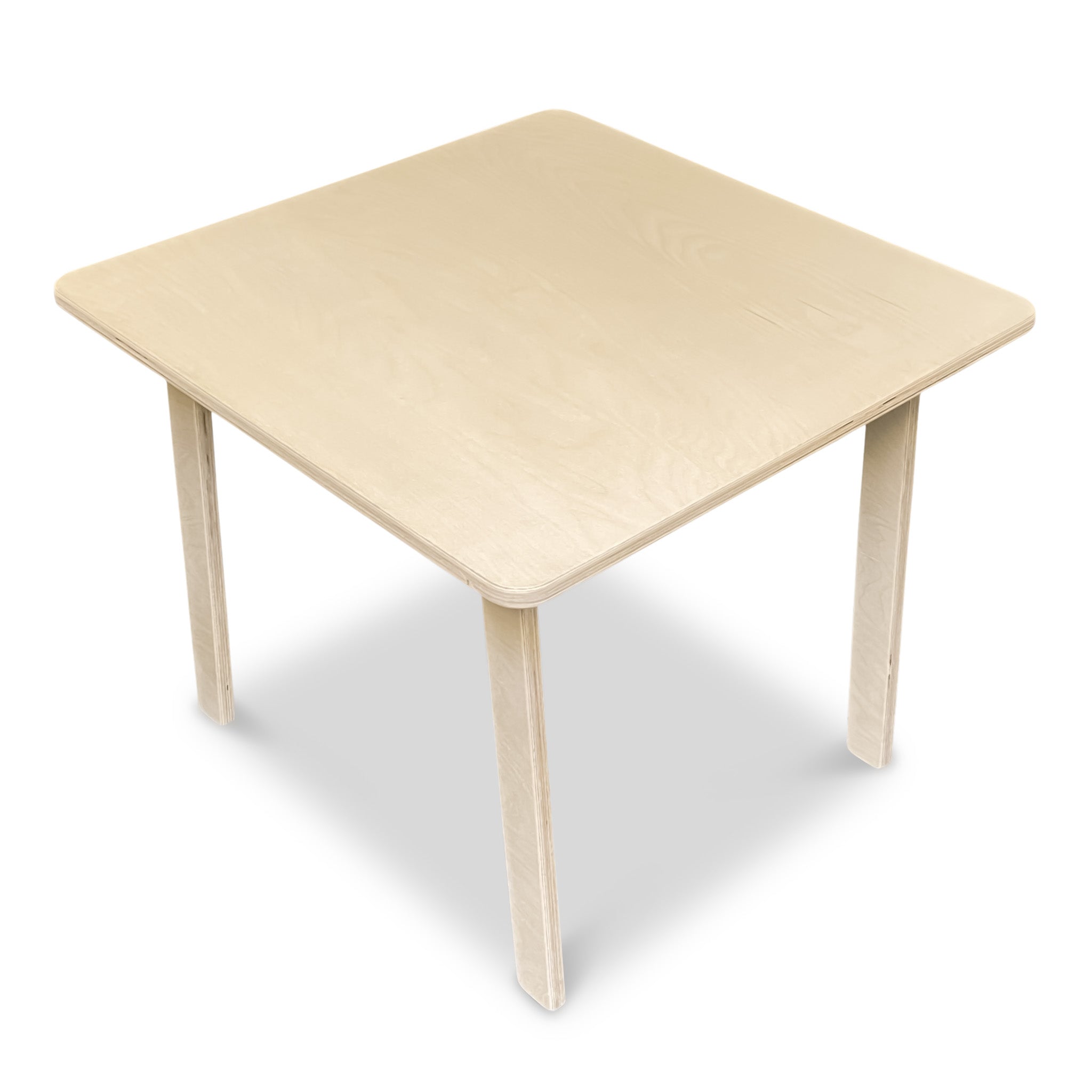 Wooden children’s table 4-7 years - natural