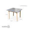 Load image into Gallery viewer, Wooden children’s table 4-7 years - Denim drift