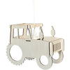 Załaduj obraz do przeglądarki galerii, Wooden pendant lamp children&#39;s room | Tractor - natural