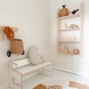Montessori book wall cabinet children's room | 4 shelves - natural