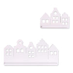 2 wooden wall shelves children's room | Canal houses - white