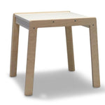 Skinnie wooden children's table 1-4 years - white