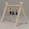 Wooden baby gym, without hangers (sold separately) - toddie.com