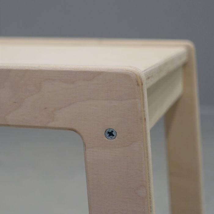 Wooden children’s table, 1-3 years | Natural - toddie.com