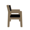 Carregue o modelo 3D no visualizador da Galeria, Wooden children’s chair 1-4 years - black
