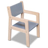 Load image into Gallery viewer, Little wooden children’s furniture set, 1-3 years | Denim Drift (blue/grey) | table + 2 chairs - toddie.com