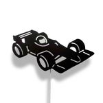 Wooden wall lamp children's room | Racing car, Formula 1 - black