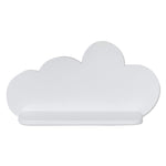 Mensola a muro nuvola bianca per camerette in legno | Nube