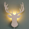 Load image into Gallery viewer, Wooden children’s room wall lamp | Deer - toddie.com