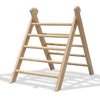 Wooden climbing frame, foldable climbing triangle - toddie.com