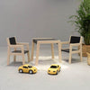 Load image into Gallery viewer, Wooden children&#39;s table 1-4 years - black