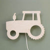 Load image into Gallery viewer, Wooden children’s room wall lamp | Tractor - toddie.com