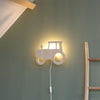 Load image into Gallery viewer, Wooden children’s room wall lamp | Tractor - toddie.com