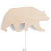 Cargar imagen en el visor de la Galería, Wooden children’s room wall lamp | Bear, plywood - toddie.com