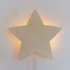 Wooden children’s room wall lamp | Star - plywood - toddie.com