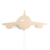 Załaduj obraz do przeglądarki galerii, Wooden children’s room wall lamp | Aeroplane - toddie.com