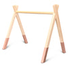 Wooden baby gym, Terra pink, without hangers (sold separately) - toddie.com