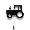 Load image into Gallery viewer, Wooden children’s room wall lamp | Tractor - Black - toddie.com