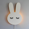 Załaduj obraz do przeglądarki galerii, Wooden children’s room wall lamp | Rabbit - toddie.com