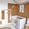 Wooden children’s room wall lamp | Excavator - toddie.com