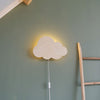 Load image into Gallery viewer, Wooden children’s room wall lamp | Cloud - Plywood - toddie.com