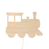 Load image into Gallery viewer, Wooden children’s room wall lamp | Train - Locomotive - toddie.com