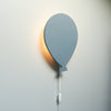 Wooden children’s room wall lamp | Balloon - Denim Drift - toddie.com