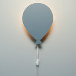 Wooden wall lamp children's room | Balloon - denim drift
