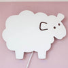 Cargar imagen en el visor de la Galería, Wooden children’s room wall lamp | Sheep - toddie.com