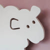 Załaduj obraz do przeglądarki galerii, Wooden children’s room wall lamp | Sheep - toddie.com